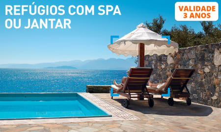 Refúgios com SPA ou Jantar | 75 Estadias à Escolha