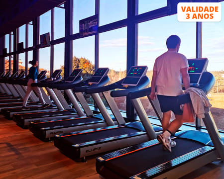 Fitness UP -  Livre Trânsito 1 Mês Ginásio & Aulas c/ Opção Massagens | 19 Clubes à Escolha