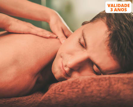 Massagem à Escolha | 50 ou 80 Minutos com Ritual de Chá Para Ele | Braga ou Guimarães