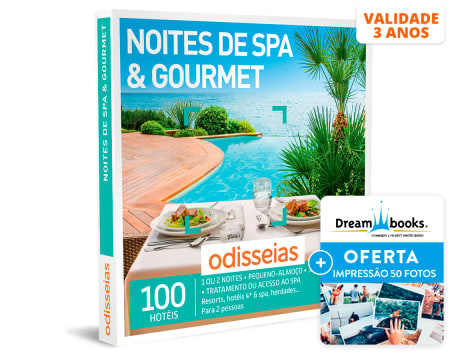 Noites de SPA & Gourmet | 100 Hotéis