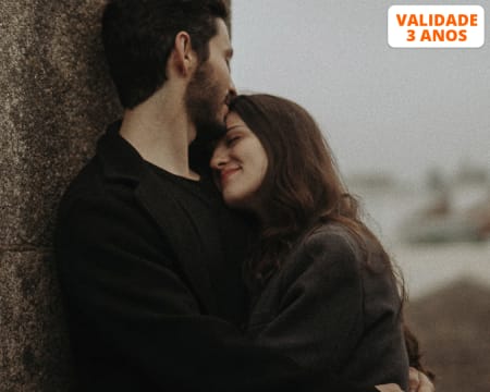Sessão Fotográfica c/ Tema à Escolha no Exterior - Casal, Grávida ou Animais Estimação | Porto