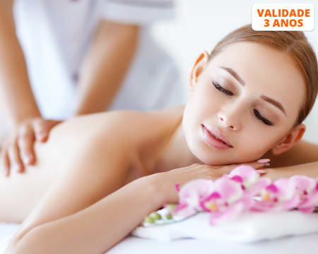Corpo Revitalizado! Massagem Anti-Stress & Spa de Rosto | 1 Hora | São Mamede