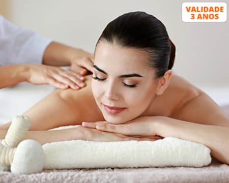 Massagem Relax 40 Minutos | 1 ou 2 Pessoas | Health & Beauty Clinic - Loures