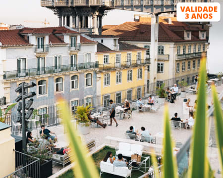 Brunch a Dois nos Terraços do Carmo c/ Vista Sobre Lisboa | TOPO Chiado