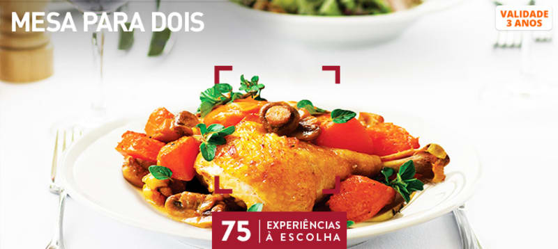 Mesa para Dois | 100 Locais à Escolha