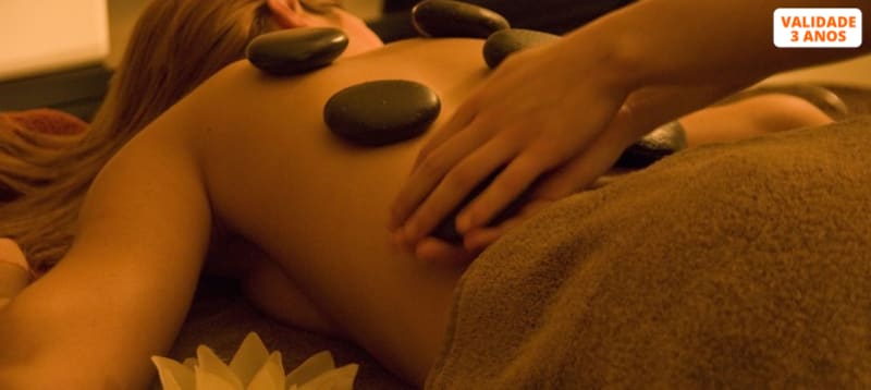 Massagem de Pedras Quentes Localizada 50 Minutos | Oporto Medical Spa