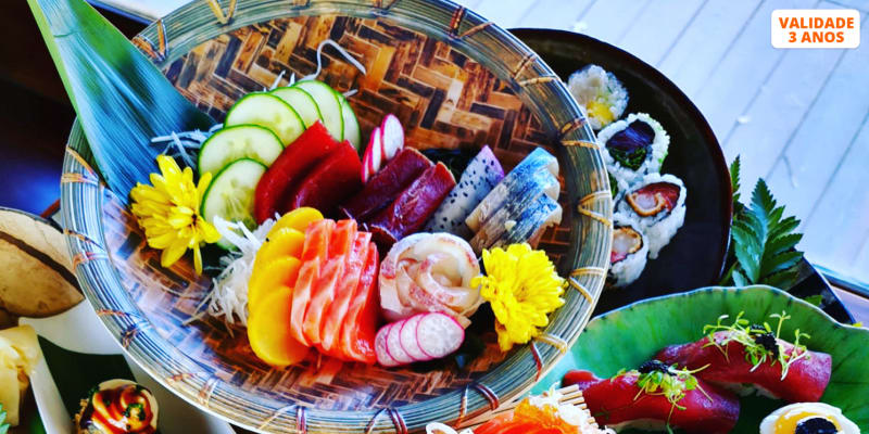 Gardens Sushi & Bar - Combinado 40 Peças para 2 Pessoas à Beira-Mar | Porto