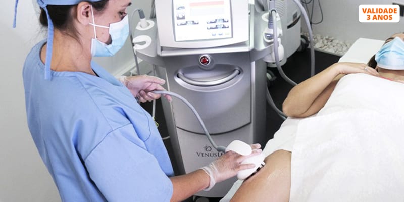 9 ou 15 Tratamentos de Radiofrequência + Lipolaser + Drenagem Linfática Mecânica | Matosinhos