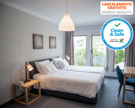 Água d'Alma Hotel - Foz do Arelho | Estadia com Opção Massagem, Buddha Eden ou Dino Parque