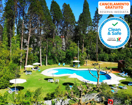 Programa de Verão: Férias a Dois ou em Família com Meia-Pensão no Hotel das Termas da Curia