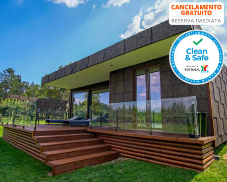 Hotel de Charme Casa da Amieira 4* - Santarém | Estadia em Bungalow com Banheira de Hidromassagem