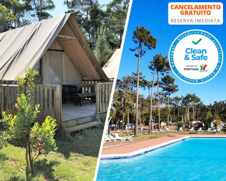 Mira Lodge Park - Praia de Mira | Noites em Tenda Amazone para 4 Pessoas