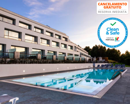Programa de Verão: Férias a Dois ou em Família com Meia-Pensão ou Tudo Incluído no Monte Prado Hotel & Spa 4*