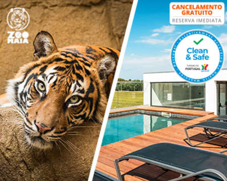 Oporto Airport & Business Hotel 4* - Maia | Estadia em Família com Entradas no Zoo de Maia