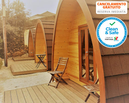 Vila Portuguesa - Vila Velha de Rodão | Estadia em Bungalow na Natureza com Opção Jantar