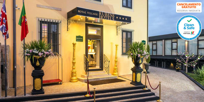 Rubens Hotels Royal Village 4* - Gaia | Estadia c/ Opção Jantar, Comboio Turístico e Zoo Santo Inácio