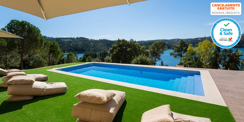 Villa Nova Nautic & Nature Hostel - Castelo de Bode | Estadia em Família c/ Vista Barragem & Opção Canoagem