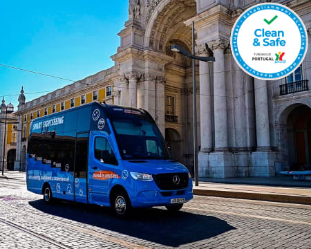 Viagem Multimédia pela História de Lisboa em Mini-Bus - 2 Adultos | Smart Sightseeing Viagem Multimédia pela História de Lisboa em Mini-Bus - 2 Adultos | Smart Sightseeing