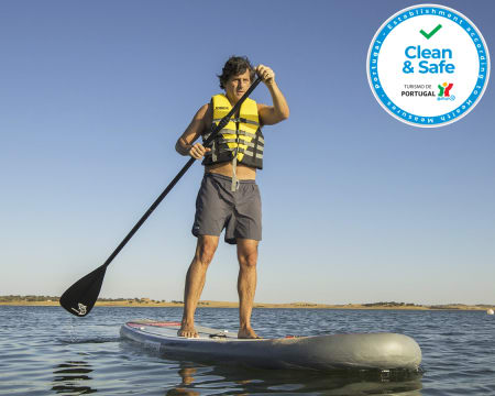 Aluguer de Prancha de SUP para Dois | Centro Náutico de Monsaraz Aluguer de Prancha de SUP para Dois | Centro Náutico de Monsaraz