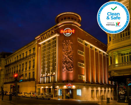 Hard Rock Cafe Lisboa! Clássicos Americanos & Rock n´Roll para Dois