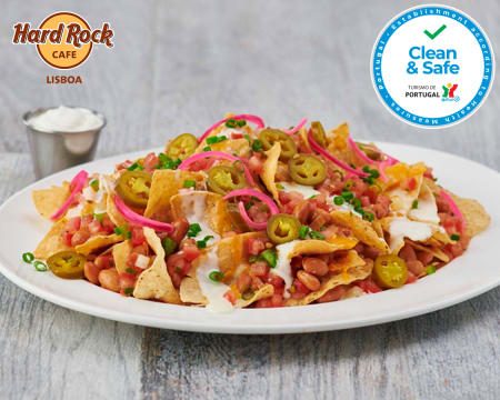 Hard Rock Cafe Lisboa! Clássicos Americanos & Rock n´Roll para Dois