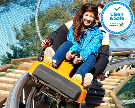 Pena Aventura Park para Dois | Fantasticable + Alpine Coaster + Percurso Aventura + Quick Flight
