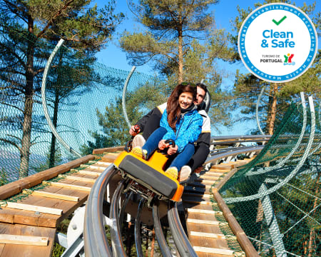 Pena Aventura Park para Dois | Fantasticable + Alpine Coaster + Percurso Aventura + Quick Flight