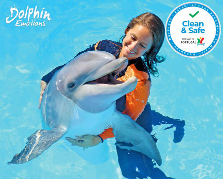 Dolphin Emotions 2021 | Visita + Interacção com Golfinhos no Zoomarine para Dois! Algarve