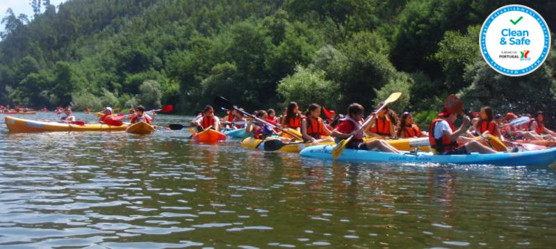 Canoagem no Mondego para Dois | 3 a 4 Horas | Viva a Aventura! Canoagem no Mondego para Dois | 3 a 4 Horas | Viva a Aventura!