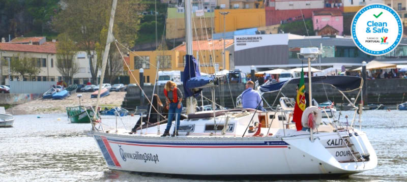 Cruzeiro de Veleiro «Calitor» em Exclusivo no Rio Douro - Até 8 pessoas | 2 Horas