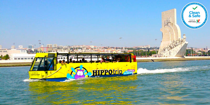 HIPPOtrip | Passeio em Lisboa por Terra e Água - Bilhete Criança ou Adulto HIPPOtrip | Passeio em Lisboa por Terra e Água - Bilhete Criança ou Adulto