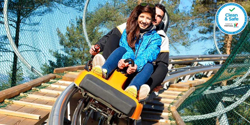 Pena Aventura Park para Dois | Fantasticable + Alpine Coaster + Percurso Aventura + Quick Flight