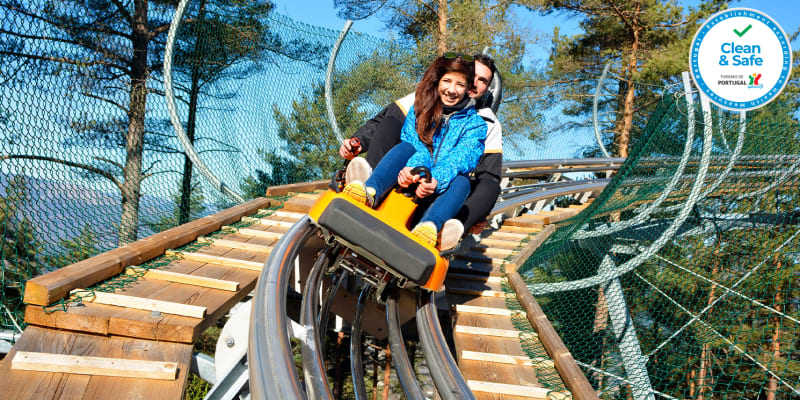 Pena Aventura Park para Dois | Fantasticable + Alpine Coaster + Percurso Aventura + Quick Flight
