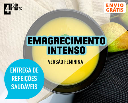 Entrega Grátis em Casa | Pack Emagrecimento Intenso Feminino - 15 Marmitas + 5 Saladas ou Sopas