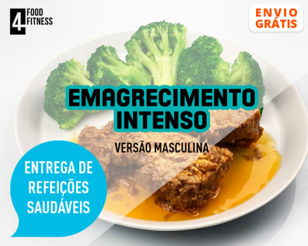 Entrega Grátis em Casa | Pack Emagrecimento Intenso Masculino - 15 Marmitas + 5 Saladas ou Sopas