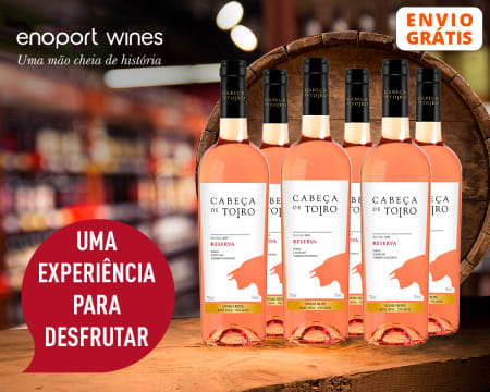 6 Garrafas Cabeça de Toiro Reserva DOC Rosé | Entrega Grátis! Enoport Wines
