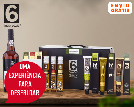 Cabaz meia.dúzia® - Entrega Grátis em Casa | 7 Produtos Genuinamente Portugueses