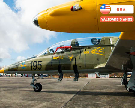 Experiência VIP: Voo em Jacto L-39 Albatros na Flórida | 1 Hora | Migflug - Estados Unidos da América