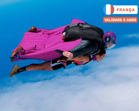 Experiência VIP: Salto Tandem em Mont-Blanc | 1 ou 2 Pessoas | Skyvibration - França