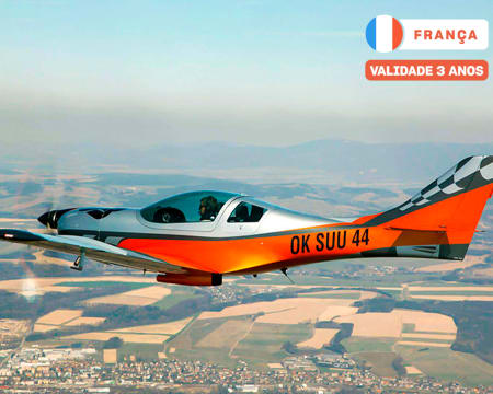 Experiência VIP: Voo de Avião VL3 sobre a Rota do Vinho Francesa - 1H | Flight Academy