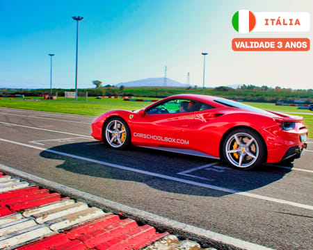 Experiência VIP: Adrenalina ao Volante do Ferrari F488 GTB - 3 Voltas | Autódromo de Vallelunga