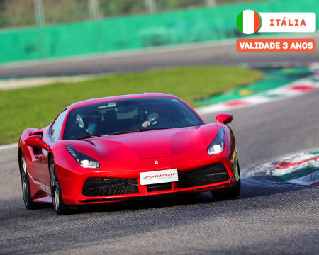 Experiência VIP: Ao Volante de um Ferrari 488 GTB no Autódromo de Cremona - 2 Voltas | Itália