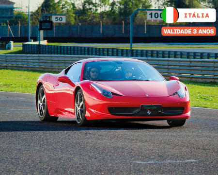 Experiência VIP: Adrenalina Máxima num Ferrari F458 e Lamborghini Gallardo | Autódromo de Vallelunga