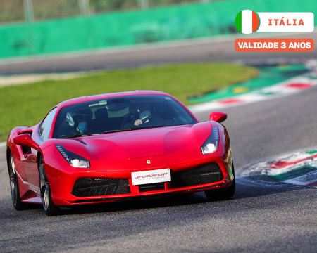 Experiência VIP: 2 Voltas num Ferrari 488 GTB! Sinta a Adrenalina no Autodrome di Vallelunga | Itália