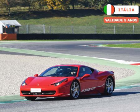 Experiência VIP: Condução de um Ferrari F458 - 2 Voltas no Autodrome di Vallelunga | Itália
