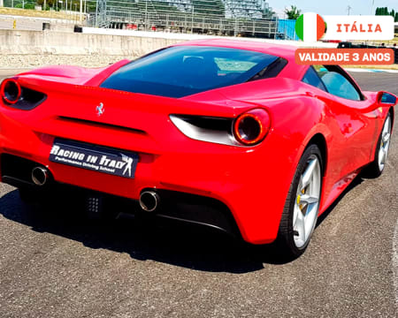 Experiência VIP: 6 Voltas de Velocidade Máxima ao Volante do Ferrari F488 | Circuito de Castelletto