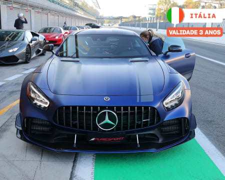 Experiência VIP: 2 Voltas ao Volante de um Mercedes-AMG GT! Autodrome di Vallelunga | Itália