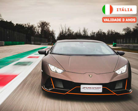 Experiência VIP: 2 Voltas num Lamborghini! Sinta a Emoção no Autodrome di Vallelunga | Itália