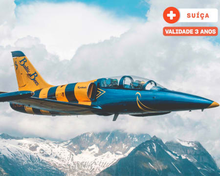 Experiência VIP: Voe sobre os Alpes Suíços num Jacto L-39 Albatros - 45 Minutos | Migflug