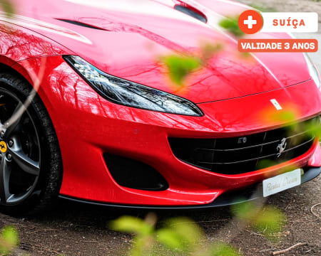 Experiência VIP: Aluguer de Ferrari Portofino por 1 Dia - 150Km Incluídos! Suíça